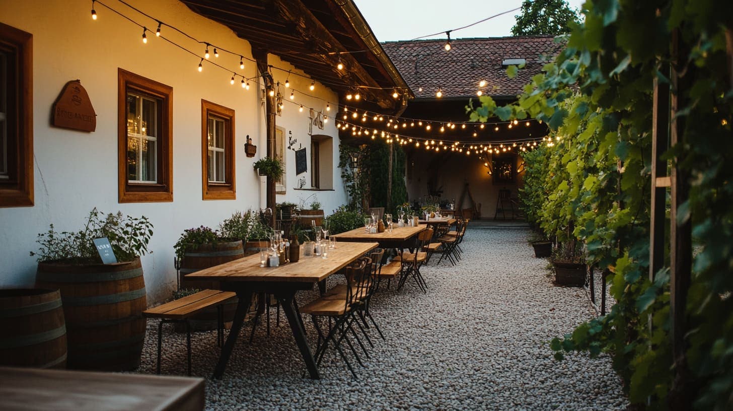 Weingut- und Gartenlocation in Niederösterreich