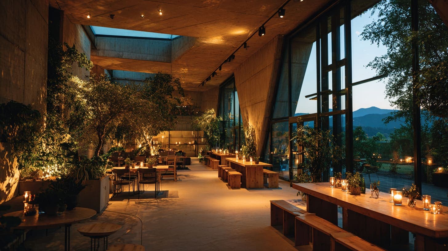 Eventlocation in Oberösterreich mit modernem Aufbau