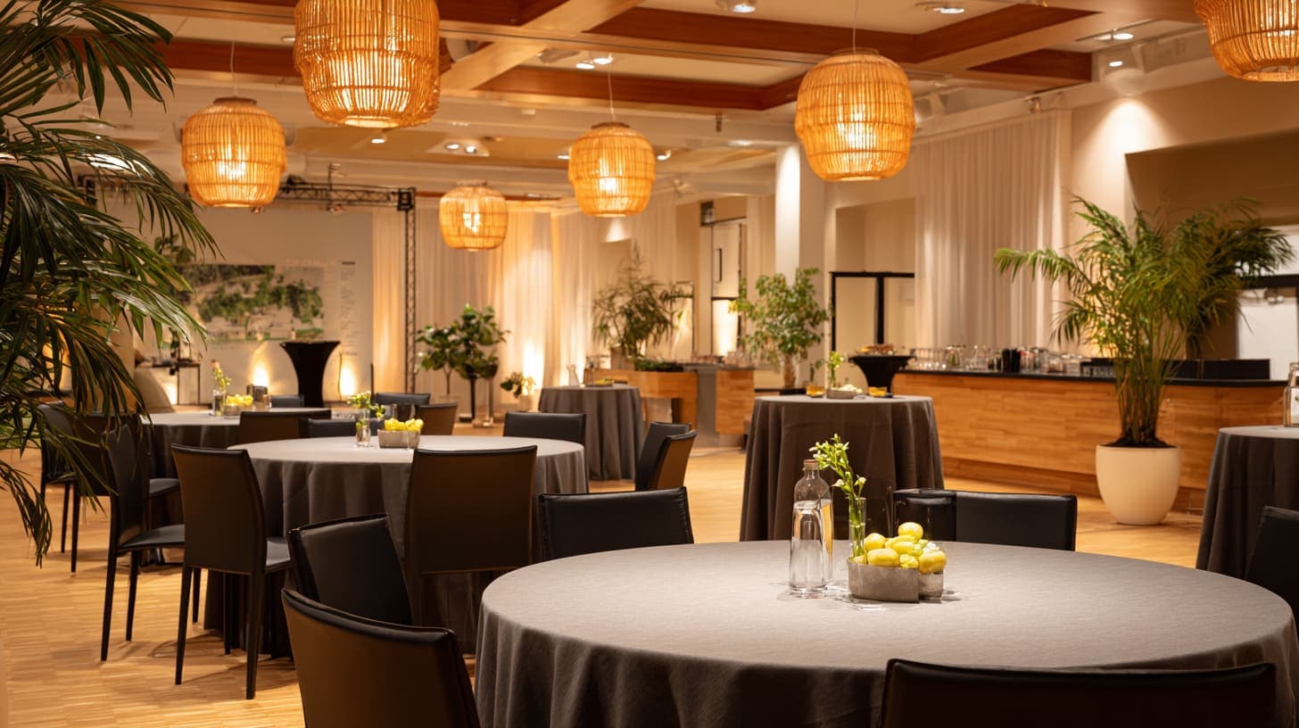 Flexibles Raumsetup einer Eventlocation in Oberösterreich