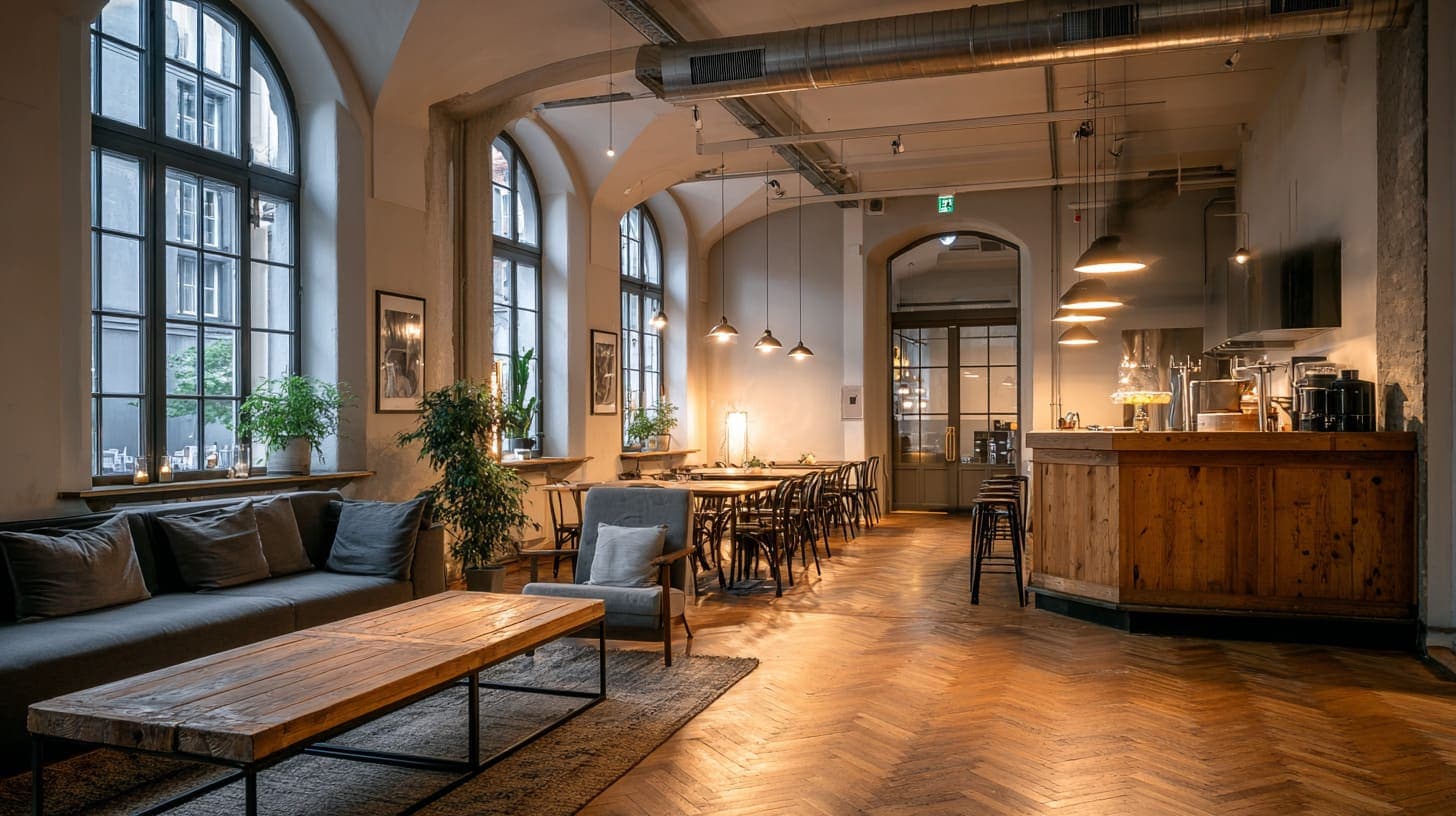 Flexibel mietbarer Raum in Wien mit Event-Aufbau